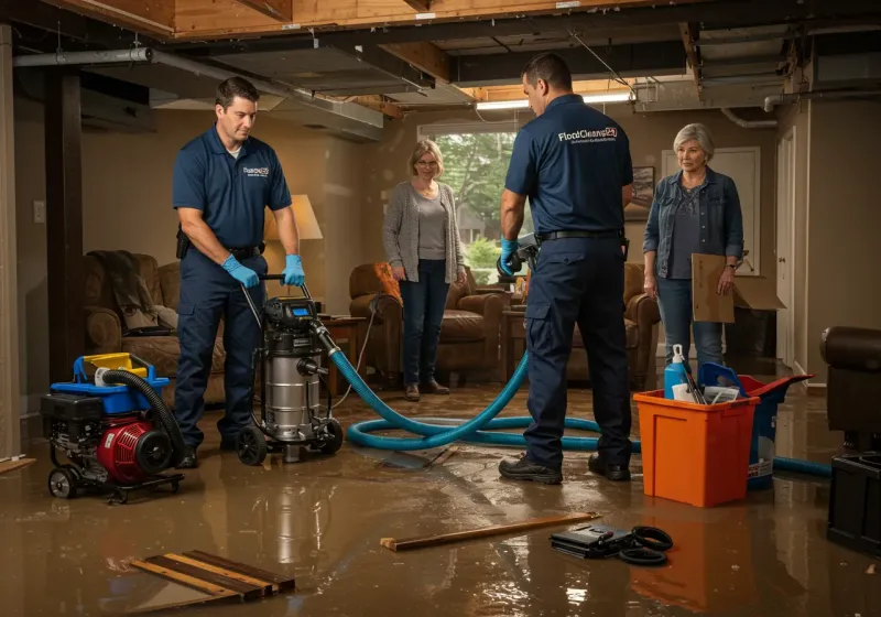 Basement Water Extraction and Removal Techniques process in Walkerton, IN